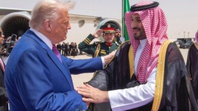 ولي العهد السعودي الأمير محمد بن سلمان والرئيس الأمريكي دونالد ترامب